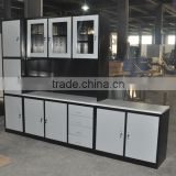 MDF wooden modular kitchen cabinet