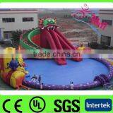 Inflatable Park Water Slide / Inflatable Water Amusement Park Equipment / Inflatable Water Park Pool thumbnail-1