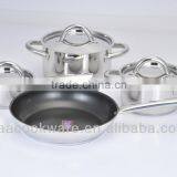 7Pcs Geman Stainless Steel Cookware Set