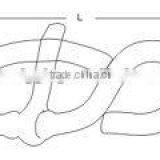 New China Products For Sale Stainless Steel Aisi 316 304 Rope Shortening With Tongue Zind Plated Cheap Price thumbnail-2