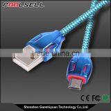 2017 New Arrival High Quality Fast Charging Data Sync Colorful Snake Skin Design Snake Micro USB Cable for Android Micro 2.0 thumbnail-6