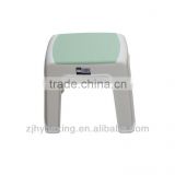 Plastic square compact and portable green stool(big)