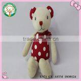 Plush Material T-shirt Custom Stuffed Bear Animal Toys
