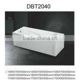 DBT2040 Cheap Small Acrylic Bathtub Price