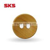 SKS 2-holes Custom Round Wood Shirt Buttons