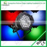 CE ROHS Approved 36pcs 50W RGB Cast- Aluminum LED Par Light