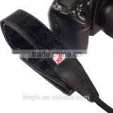 Black Leather Camera Strap Shoulder Neck Russian Series For DSLR for Canon for Nikon Q-01 thumbnail-3