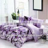 100% Polyester High Quality Quilt 4pcs Flannel Bedsheet Set for Home Beddding thumbnail-1