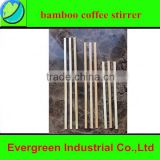 Bio.degradable Eco--Friendly bamboo coffee stirrer