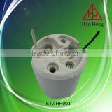 E12 CERAMIC LAMP HOLDER MANUFACTURER