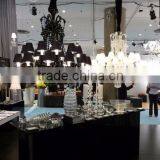 Zhongshan Guzhen k9 Crystal Chandelier Baccarat Style With Lamp Shade thumbnail-4