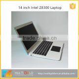 New Laptop Computer Ultrathin 14 Inch IPS Screen 1920*1080 Intel BayTrail T3 Z8300 CPU 2GB RAM 32GB WIFI Laptop thumbnail-1