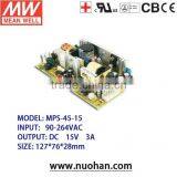 Meanwell MPS-45-15 45W 15v 3a Single Output Medical Type Switching Power Supply