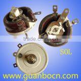 SOL-50W-500W Rheostats Potentiometer Wirewound Resistors 2ohm ~5k Ohm thumbnail-1