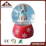 Angel Electric Snow Globe With Snow Blowing for Xmas Supplier's Choice