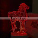698-Horse 3d Shaping Lamp Art Decor Desk Light Led Night Light Led Energetic Saving Lamp thumbnail-6