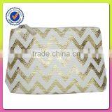 Polyester With Paper Straw Clutch Bag Manufacturer in China thumbnail-2