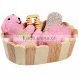 2013 Natural Wooden Bucket Bathroom Accessorie