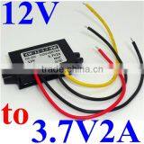 12v to 3.7v dc Step Down Converter 19v 18v 16v 15v to 3.7v 2a Voltage Regulator Power Supply Module 8W Waterproof