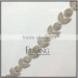 Ethnic Applique Fabric Wholesale Applique Patch Rhinestone Applique thumbnail-1