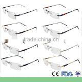 2015 Thin temple rectangle rimless eyewear frames                        
                                                Quality Choice