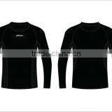 2014 Blank Black Compression Shirts thumbnail-1