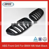 FOR BMW MATT BLACK M6 ABS FRONT GRILL GRILLE 2012UP