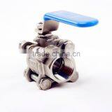 Stainless Steel 2PC Ball Valve, Threaded End, 1000PSI WOG Quality Choice thumbnail-2
