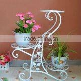 BX Wrought Iron Flower Stand From China 2012 New Decoration