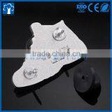 Custom Back Stamp Metal Hard Enamel Shoes Lapel Pin thumbnail-3