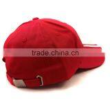 Custom Best Quality Red Acrylic Embossed Baseball Hat With Metal Buckle Supplier's Choice thumbnail-4