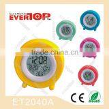 2016 DIGITAL SILICONE TABEL CALENDAR CLOCK ET2040A