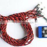 Hexie 12 LED RC Car Flashing Light System