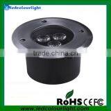 Under Ground Lighting Waterproof 3W Mini LED Lights DMX Control