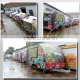 Worldwide Popular Mobile Food Warmer Carts/Mobile Food Trailer Food Cart Cooking Trailer/Folding Food Cart thumbnail-5