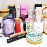 Colorful High End Cosmetic Tube Packaging for Women,round Cosmetic Paper Box for Sale