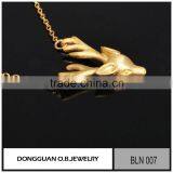 Artificial Gold Long Chain Imitation Necklace/new Model Chain Necklace thumbnail-4