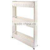 Plastic Kitchen Rack,plastic Storage Bathroom Shelf thumbnail-3