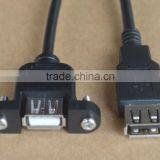 Panel Mount USB 2.0 Panel Mount A Socket With Screws to 5 Pin Motherboard thumbnail-3