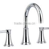 Sanitary Curved Brass Basin Faucet thumbnail-1