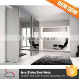 Bedroom Furniture Sliding Door Design Wood Wardrobe With Mirror thumbnail-4