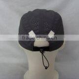 Short Bill Foam Plain Trucker Cap Mesh Hat Tank Cap thumbnail-4