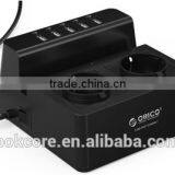 Extension Socket With Individual Switched 12 Gang Outlet Electrical eu Power Strip thumbnail-5