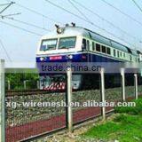 (Factory) Galvanized PVC Railway Fence