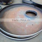 Flat Punching Dish Head With Manual Hole for Gas Steam Boiler thumbnail-4