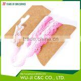 Prompt Delivery Decorative Colorful Narrow Bulk Lace Trim thumbnail-2