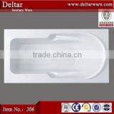 Hot Selling Simple Common Bathtub Price From Deltar Sanitary Ware