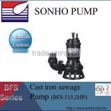 Taiwan 2hp Centrifugal submersible Sewage Pump
