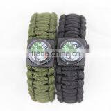 Outdoor Survival 7-cores Braided Paracord With Lighter Whistle and Compass thumbnail-2
