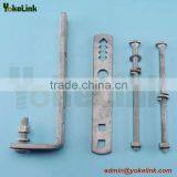 China Supplier Hot Dip Galvanized Steel Cutout & Arrester Bracket With Good Price thumbnail-2